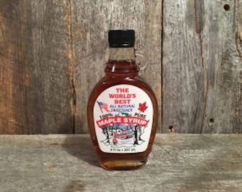 Vermont Maple Syrup 8 oz. bottle