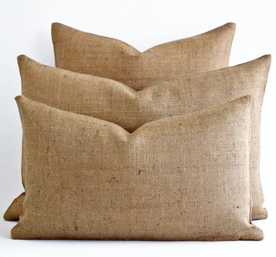 Wholesale Burlap pillow covers burlap throw pillows burlap