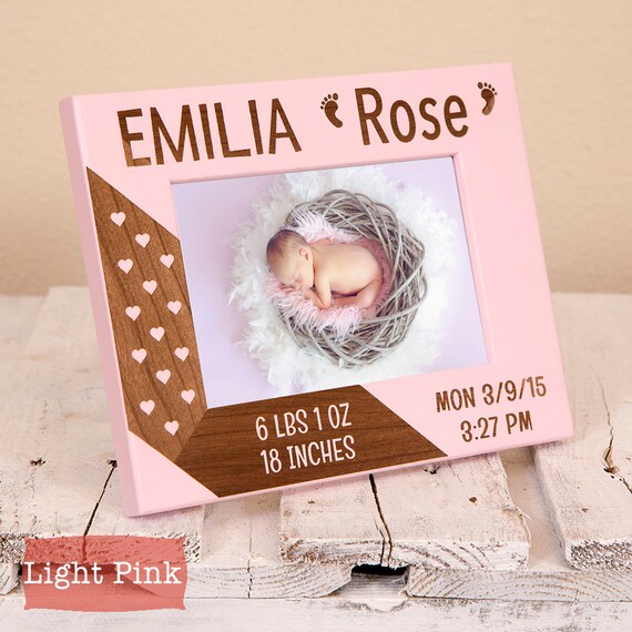 Baby Picture FramePersonalized Birth Announcement Picture