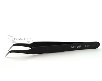 Professional Straight Pointed Stainless Steel Beading Tweezers 118 mm, High exactitude,Exceed hard, Anti-magnetic, Non- corrosive, T06