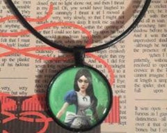 American Mcgee's Alice Circle Necklace