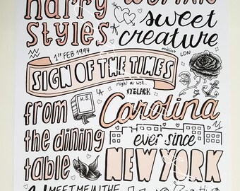 harry styles collage