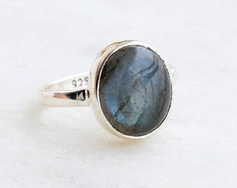 Labradorite Ring, Labradorite Stone Ring, Silver Ring,Sterling Silver Ring
