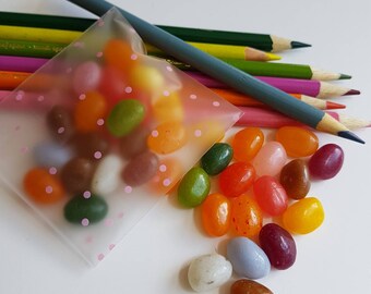 20 Self seal plastic bags, Self Seal Cello Bags, Self Sealing bags, Self Adhesive Bags, Self Adhesive Cello Bags, peel and stick, Cookie bag