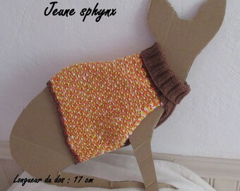 Cotton for sphynx cat sweater