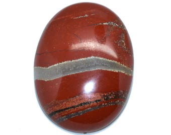 Cabochon gemstone 30 x 40 red Jasper