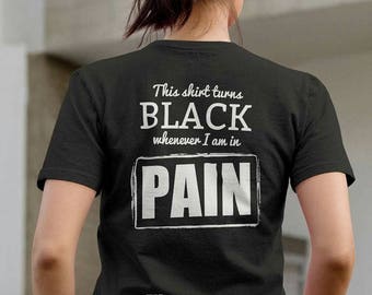 This Shirt Turns Black T-Shirt