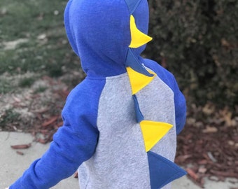 Girls and Boys Dinosaur hoodie