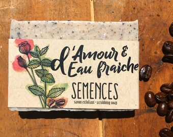 Seeds, very Exfoliating bar SOAP