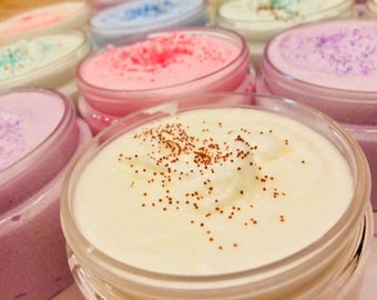 Sugar Scrub 8 oz: Whipped, Creamy, and Moisturizing Custom Scented. Emulsifying Sugar Scrub. Bestselling scrub.