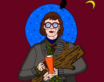 Log Lady (Twin Peaks) PRINT
