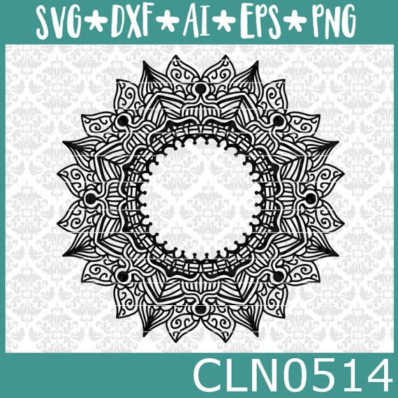 Download CLN0514 Mandala Intricate Challenging Boho Hard to Weed SVG