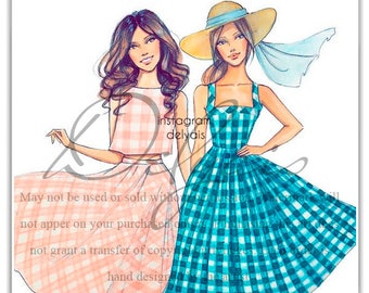 Commercial Use, Fashion illustration, Custom Fashion Illustration, custom portrait, custom illustration, custom sketch, custom drawing