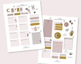printable bullet journal kit