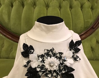 Felt Flower Necklace