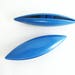 Vintage tatting shuttle, Blue celluloid lacemeking shuttles, UNUSED!!