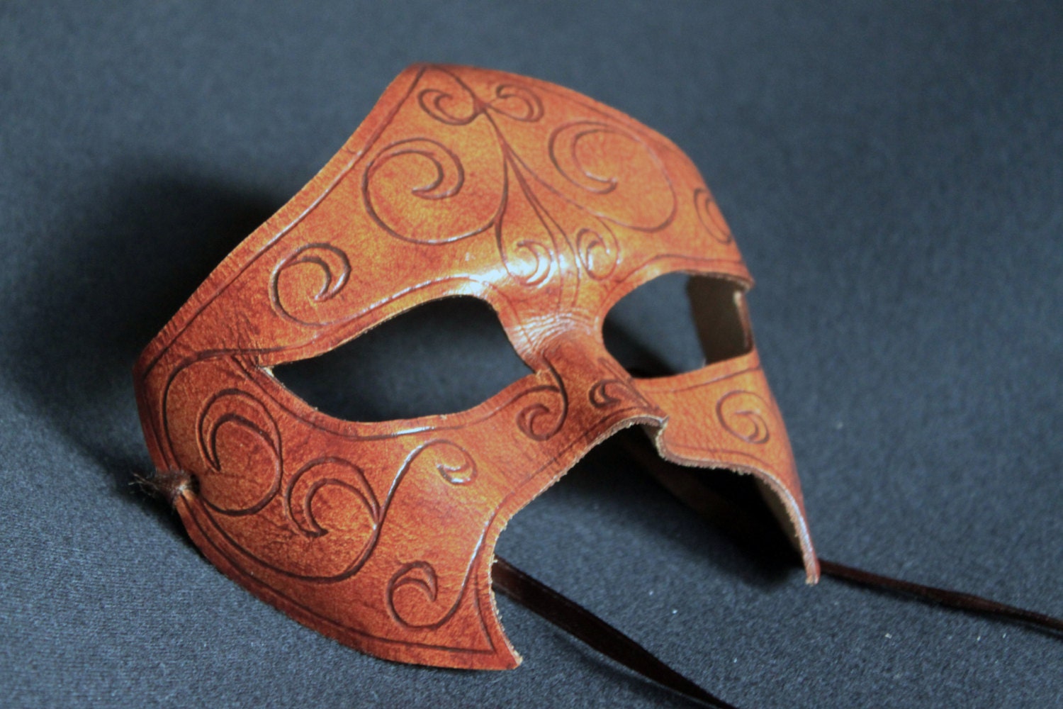 Leather Domino Mask