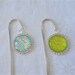 Purse, Bag, Key Finder Keyfinder Keeper. New. Pretty Bling Florals. Two Hook Lengths Your choice