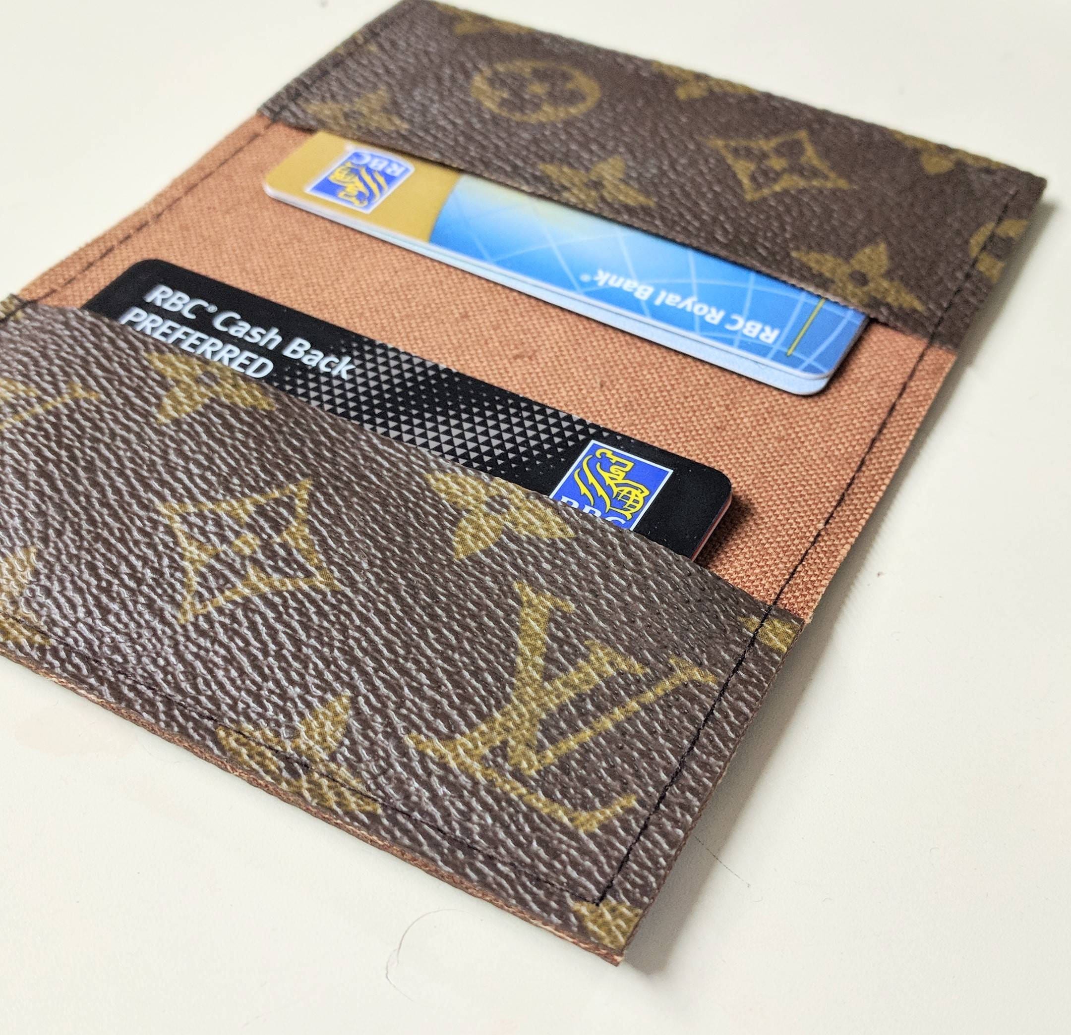 LV business card holder RepurposedLouis Vuitton small