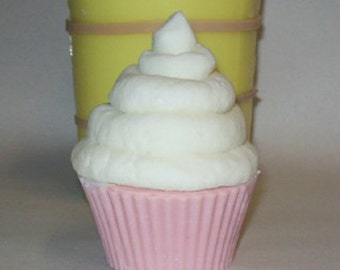 Smooth Swirl Cupcake Soap & Candle Mold
