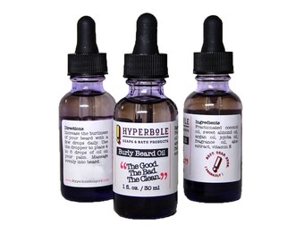 The Good. The Bad. The Clean. - Beard Oil