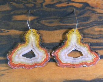 Agua Nueva Agate Earrings