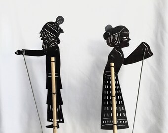 Story Of Nian Shadow Puppets