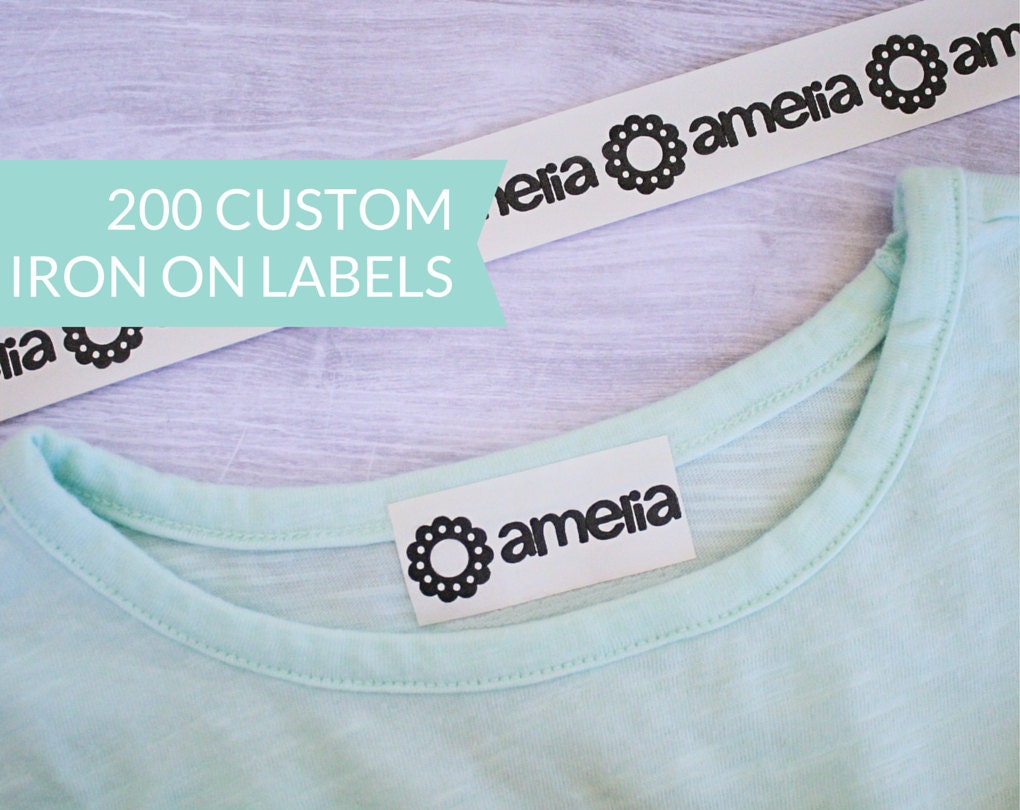 It's just an image of Candid Custom Iron on Clothing Labels This is a graphic of Candid Custom Iron on Clothing Labels