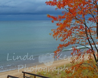 Walk to Lake Superior Beach