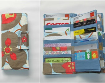 Card Organizer, Credit Card Wallet, Business Card Holder, Card Wallet, Gift Card Holder, Loyalty Card Wallet, Morning Glory