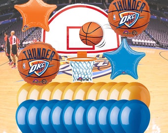 Oklahoma City Thunder 25 Piece Balloon Set