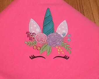 Unicorn Blanket, Monogrammed Sweatshirt Blanket, Stadium Blankets, Extra Large Soft Blanket, Sweatshirt Blanket