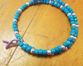 Handmade wrap bracelet