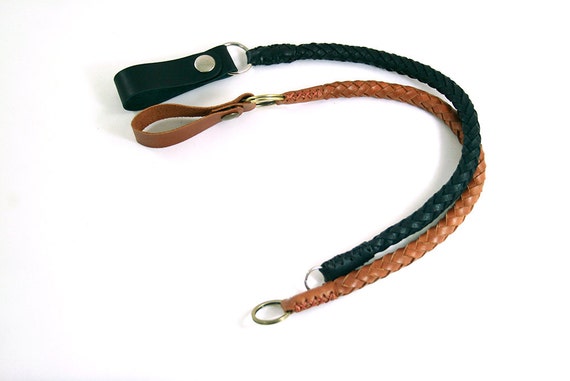Leather Lanyard Wallet Chain Lanyard Wallet Braided Chain