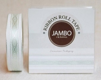 Adhesive Fabric Tape - Diamond Mint (0.6in)