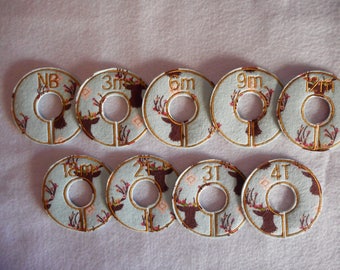 deer closet divider set