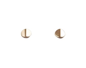 Urchin. Curved rounds earrings.