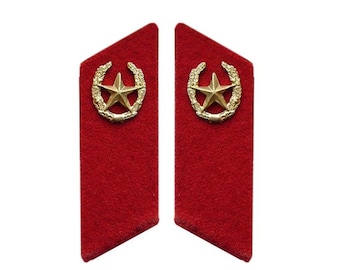 Russian Army INFANTRY TROOPS military collar tabs