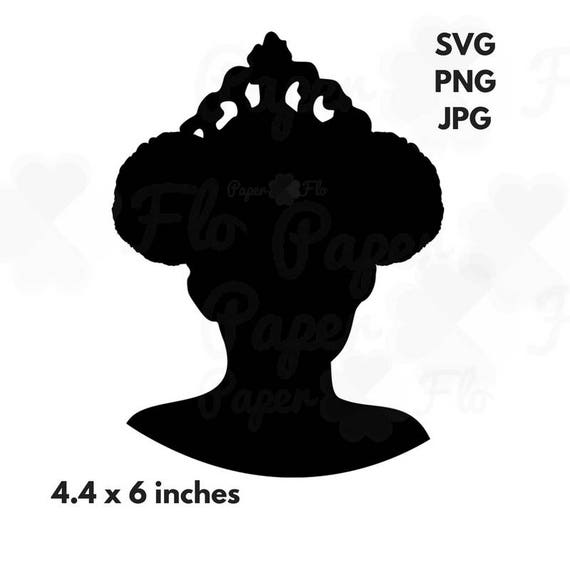 Download princess puffs svg Silhouette black princess cut file svg
