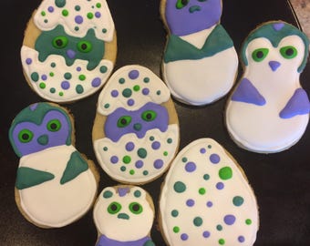 Hatchimal Sugar Cookies