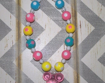 Minnie Mouse Bubble Gum Necklace