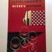 Fleischmann's Mixer's Manual 1960s Great Kitsch Item Free US Ship