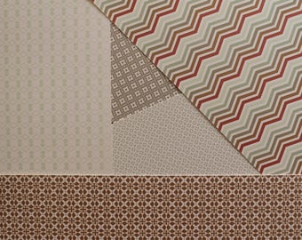 Cardstock Sheet decorated scrapbooking cards and Cardmaking paper