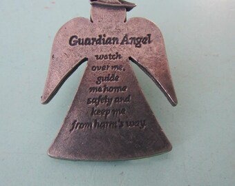 Vintage Treasures & Trinkets Guardian Angel Clip Free Shipping