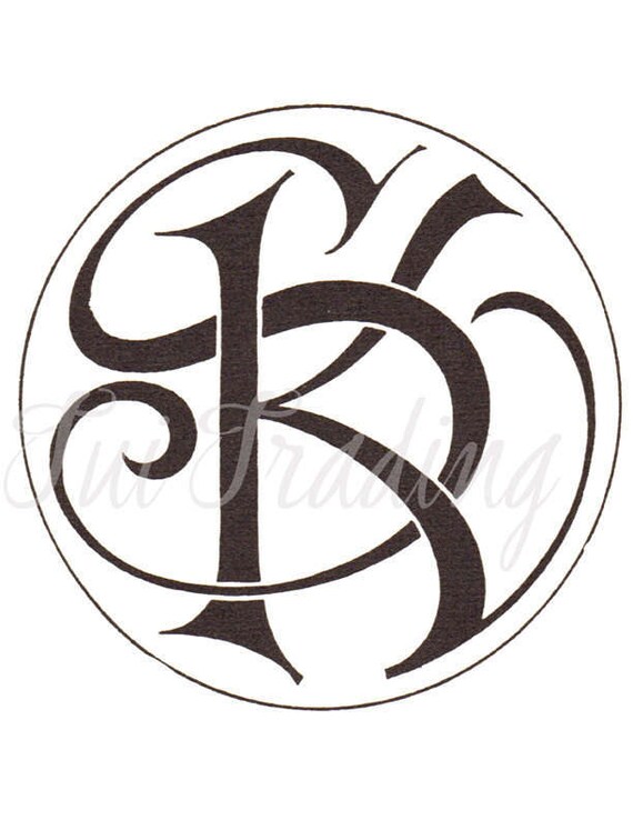 svg monogram sk digital letters initials clipart antique cover letter formats