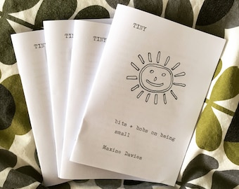 TINY // a mini-pamphlet experimental prose / poetry zine