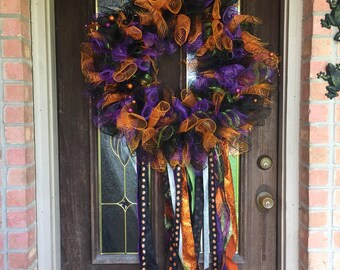 October/ Halloween door wreath