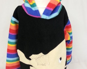 Angler fish monk fish hoodie