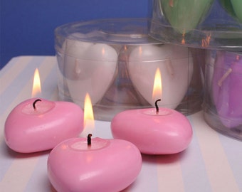 Heart Shaped Floating Candles (5)