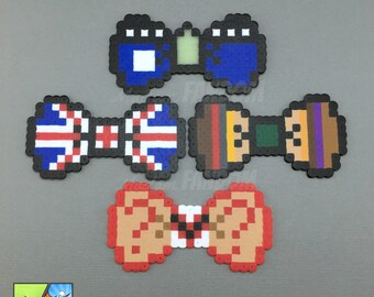 Doctor Who Hair Bow or Doctor Who Bow Tie | Doctor Who Bowtie | Tardis Bow | Groomsmen Bow Ties | Doctor Who Wedding
